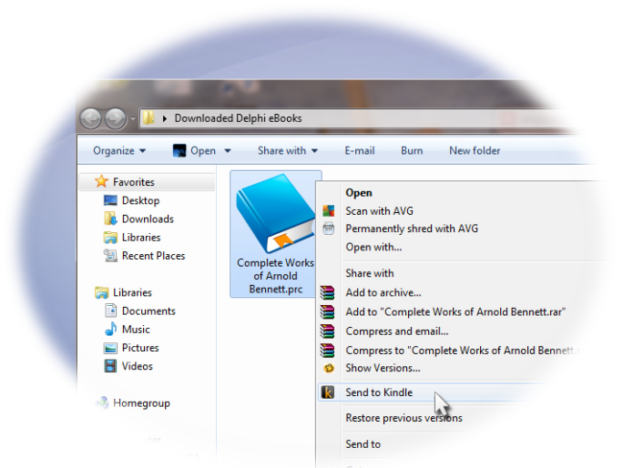 Send to Kindle Delphi Classics